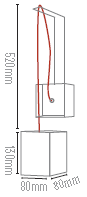Mondo Hangman Dimensions