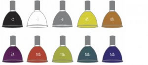 Arena Pendant Aluminium Reflector Colour Guide