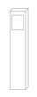 exterior-bollard ned drawing 1